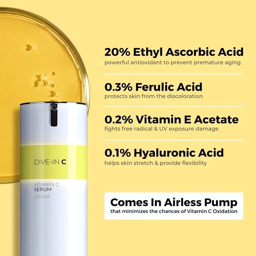 SkinInspired 20% EAA Vitamin C Serum For Soft Skin 50ml