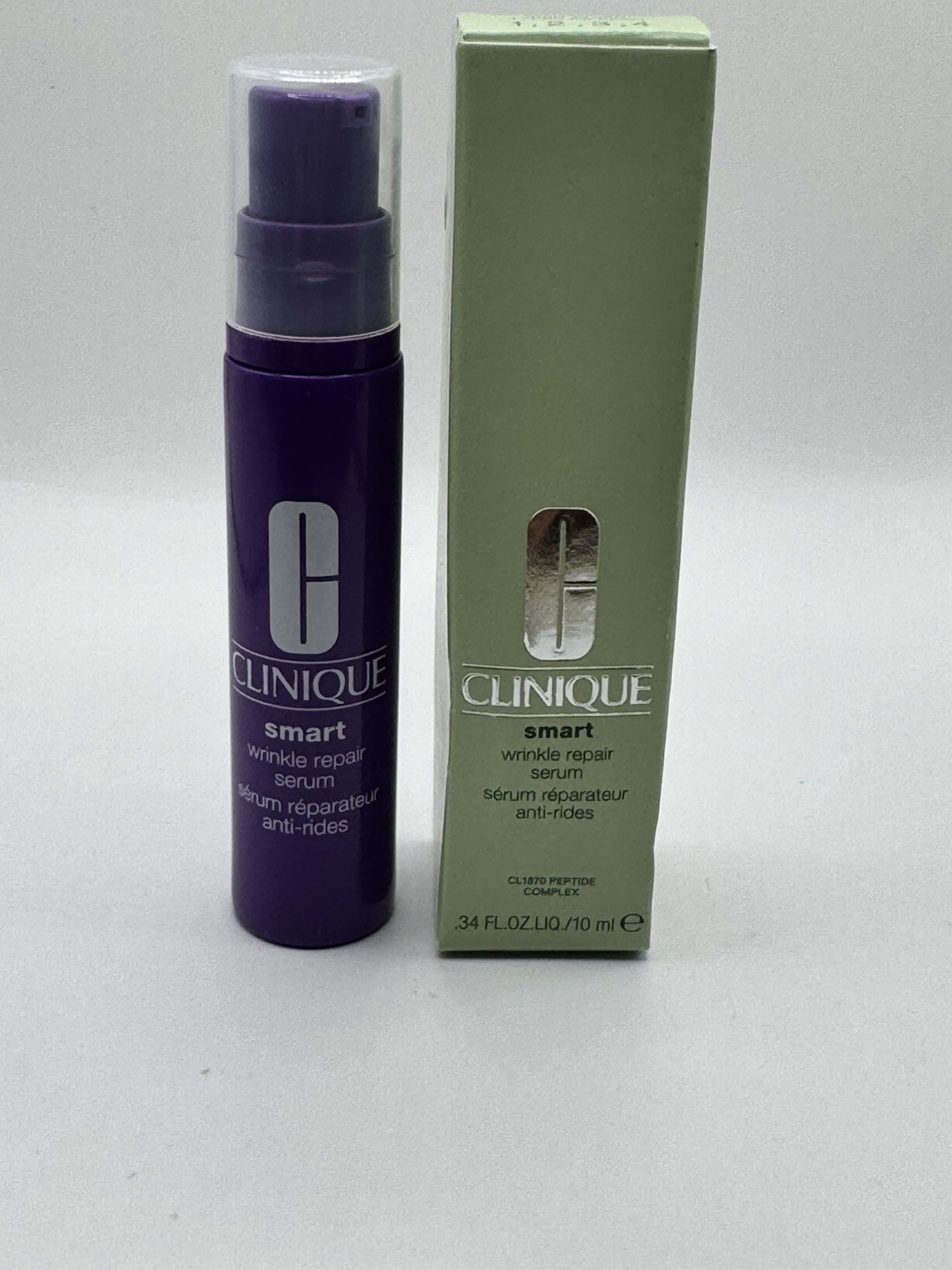 Clinique Smart Wrinkle Repair Serum Peptide Complex Very Dry-Oily 0.34 oz/10ml
