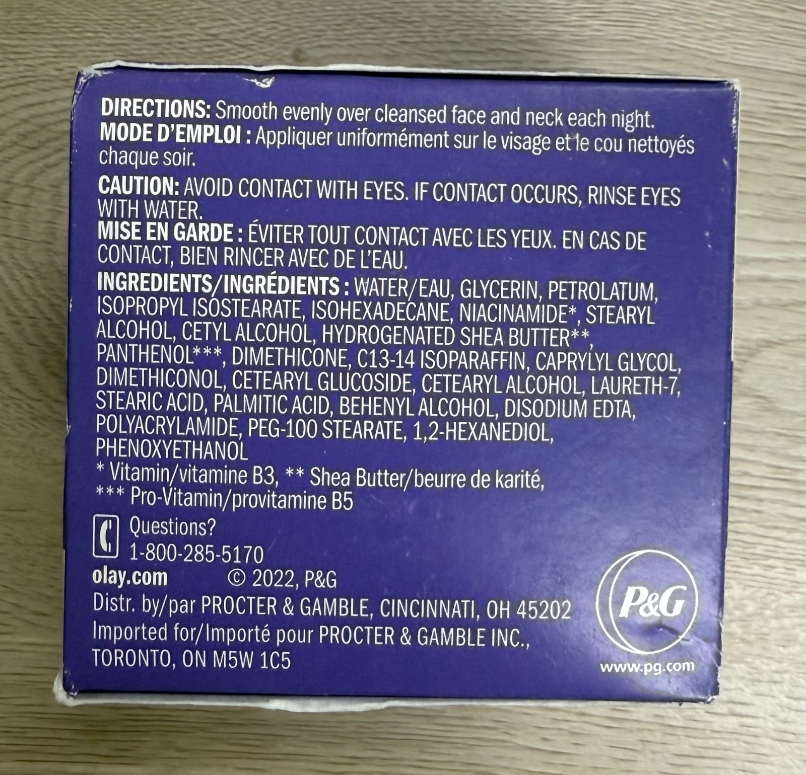 Olay Deep Moisture Fragrance-Free Shea Butter Slugging Mask 3.4 oz NEW & SEALED