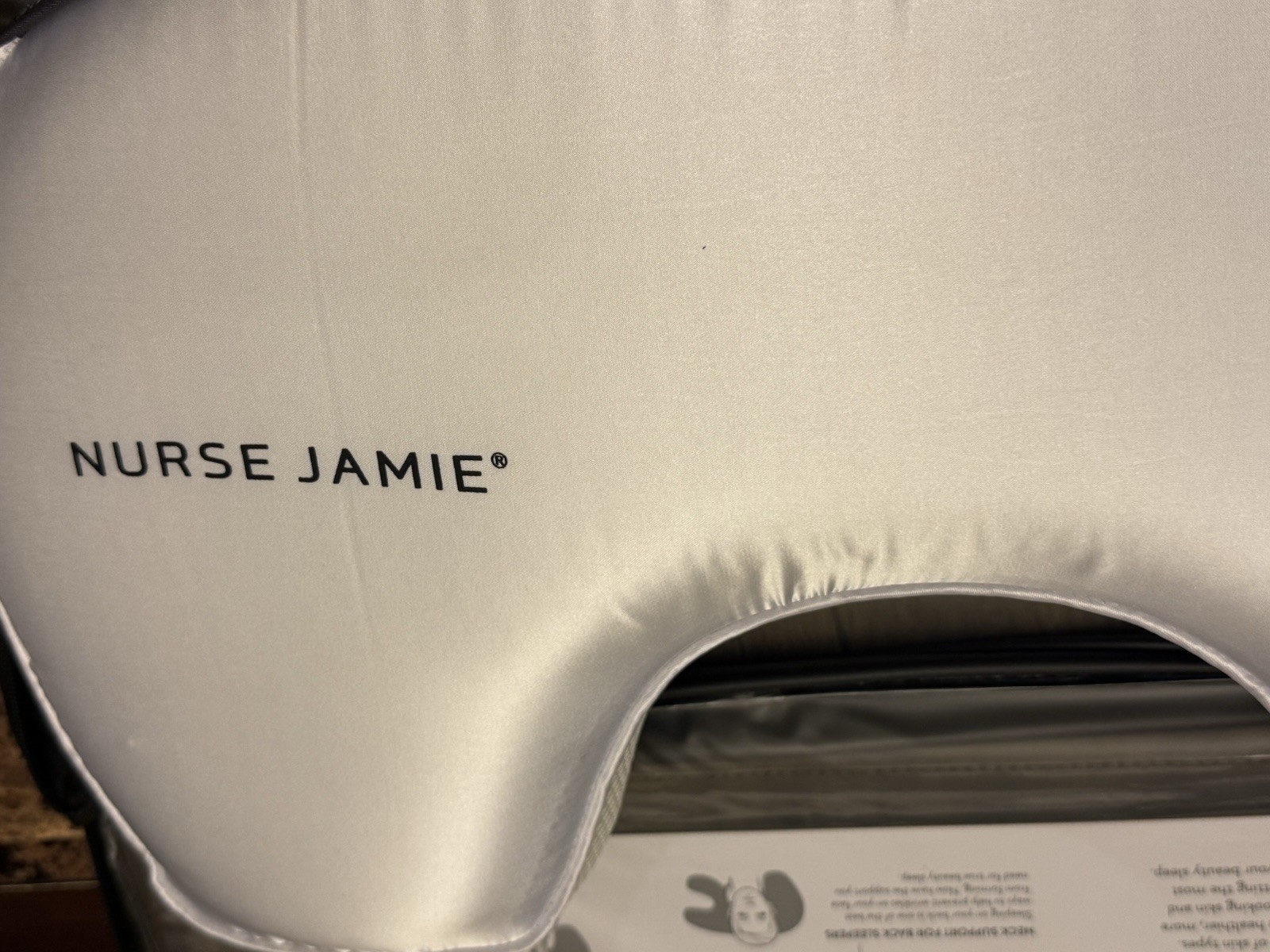 Nurse Jamie Beauty Bear Memory Foam Skincare Pillow – Anti-Wrinkle U-Shape Pillo