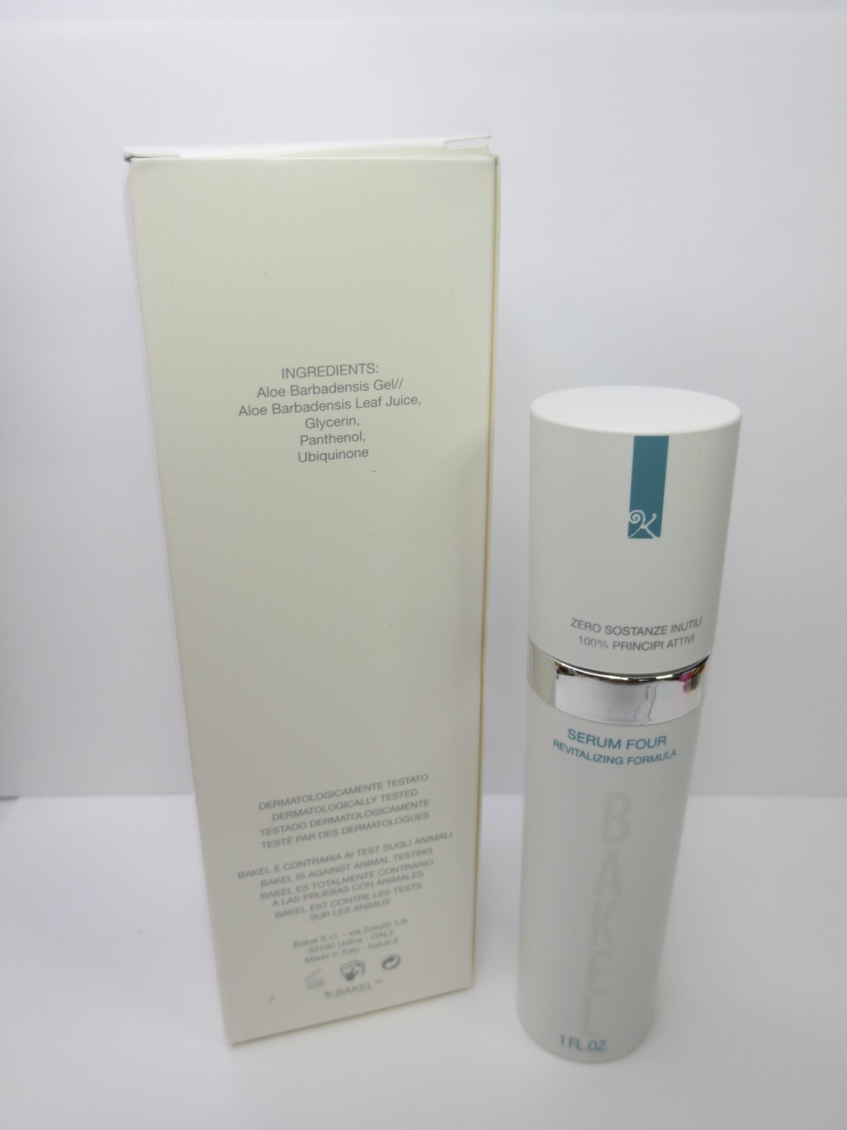BAKEL SERUM FOUR REVITALIZING FORMULA 1 OZ BOXED