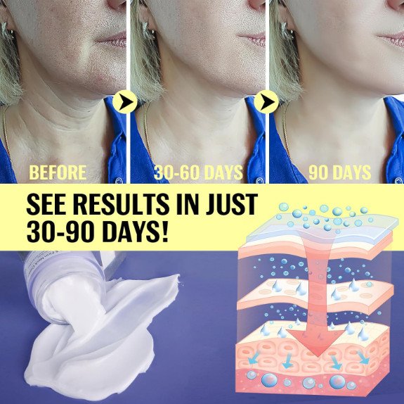 2024 New Pure Neck Firming Cream, Anti-Aging Tighten & Lift Neck Cream, Chest Ne