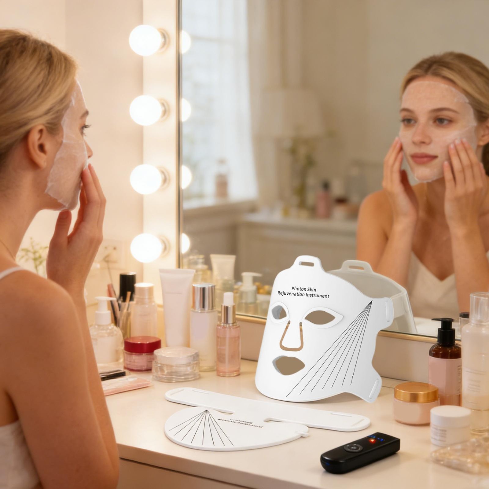 CurrentBody Skin LED Light Therapy Mask Red & Infrared Light