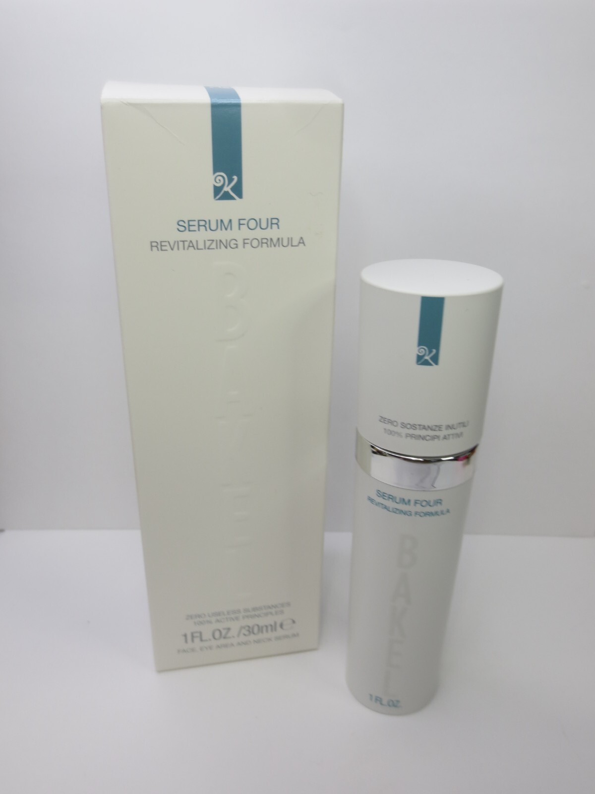 BAKEL SERUM FOUR REVITALIZING FORMULA 1 OZ BOXED