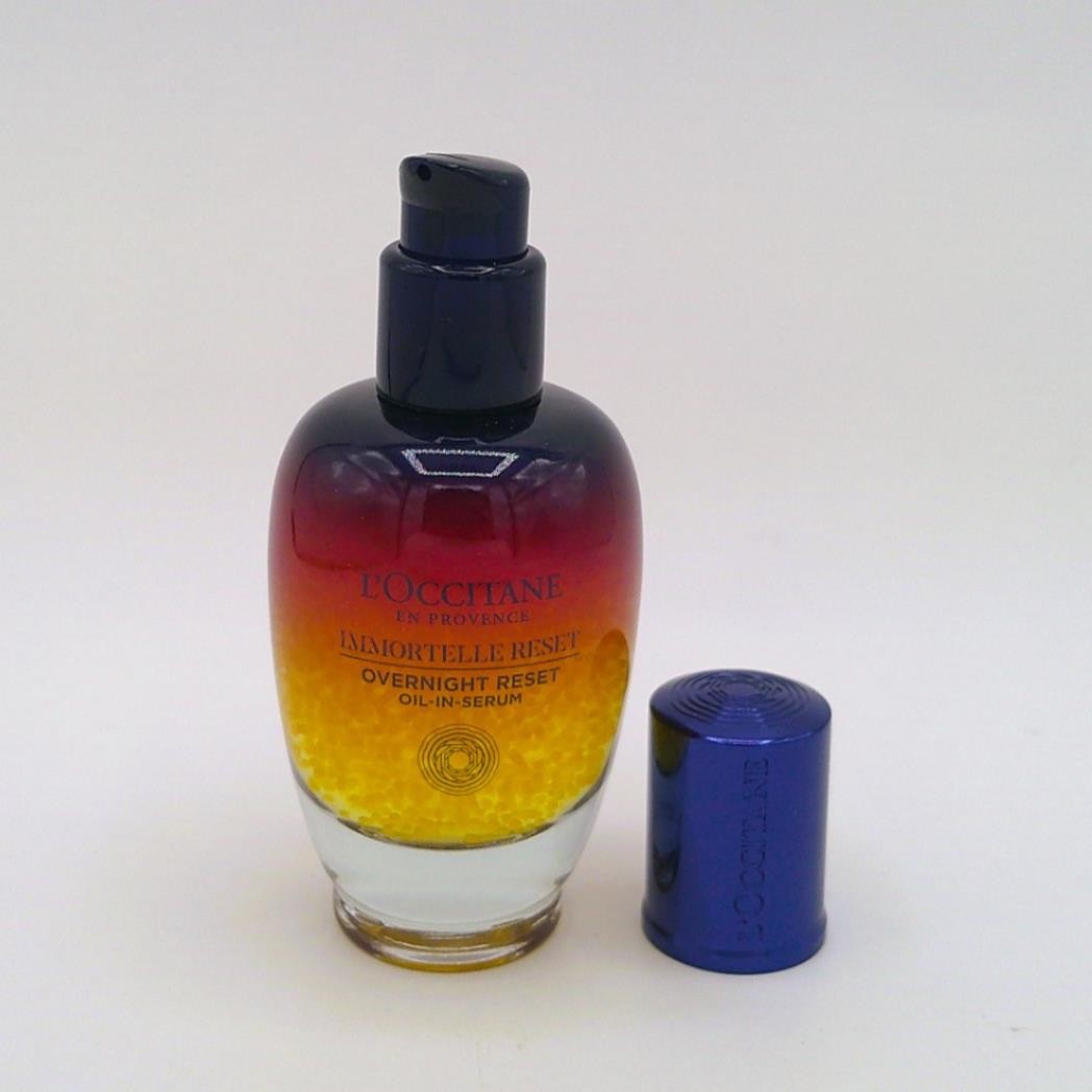 L’Occitane Immortelle Reset Overnight Oil-in-Serum Glowing / 50ml *NEW IN BOX*