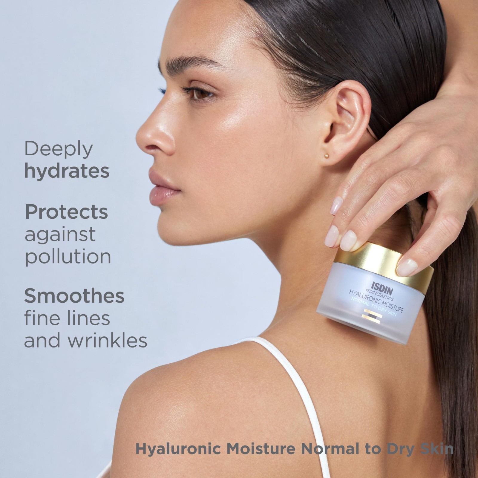 ISDIN Hyaluronic Acid Moisturizer 1.76oz – Daily Hydration for Dry & Normal Skin