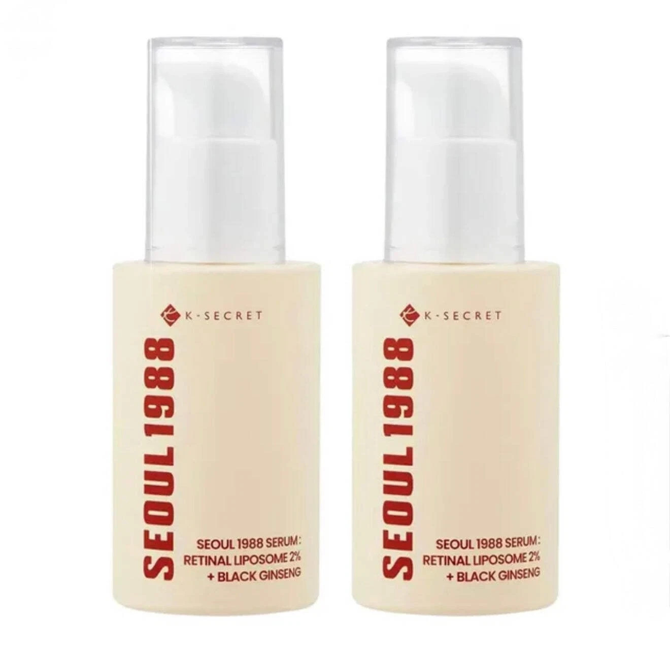 2 PACK KSECRET SEOUL 1988 Retinal Serum Formulated with Advanced Retinal