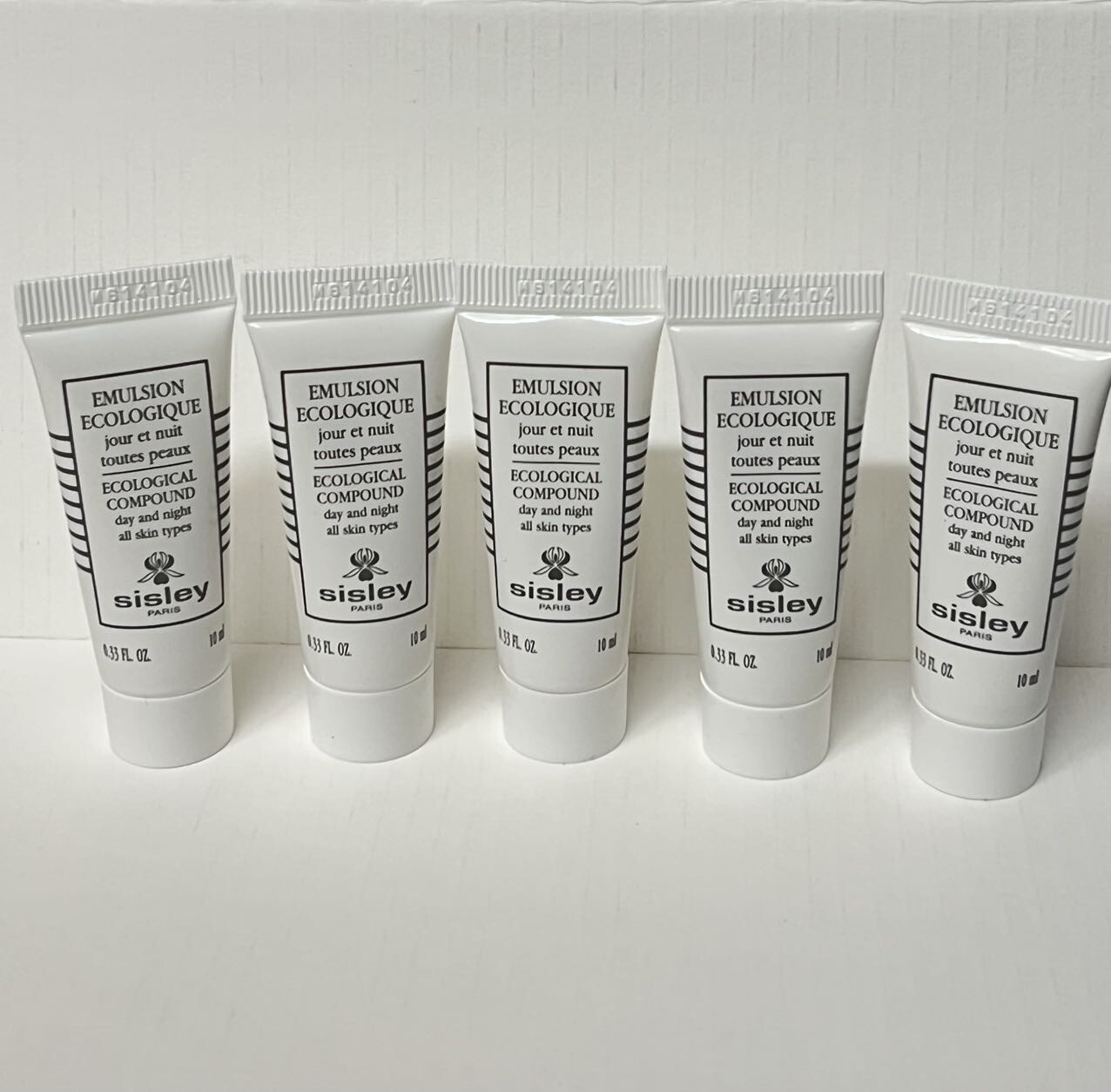 5 x Sisley Ecological Compound Day And Night 0.33oz / 10ml Each Total 50ml New