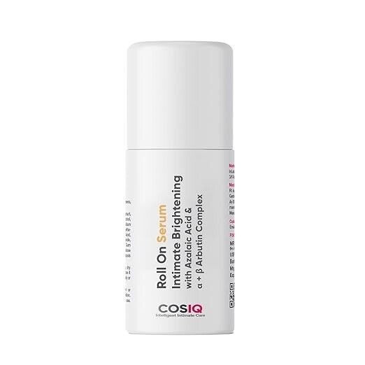 Cos-IQ Intimate Brightening Roll-On Serum | With Azelaic Acid 40ml