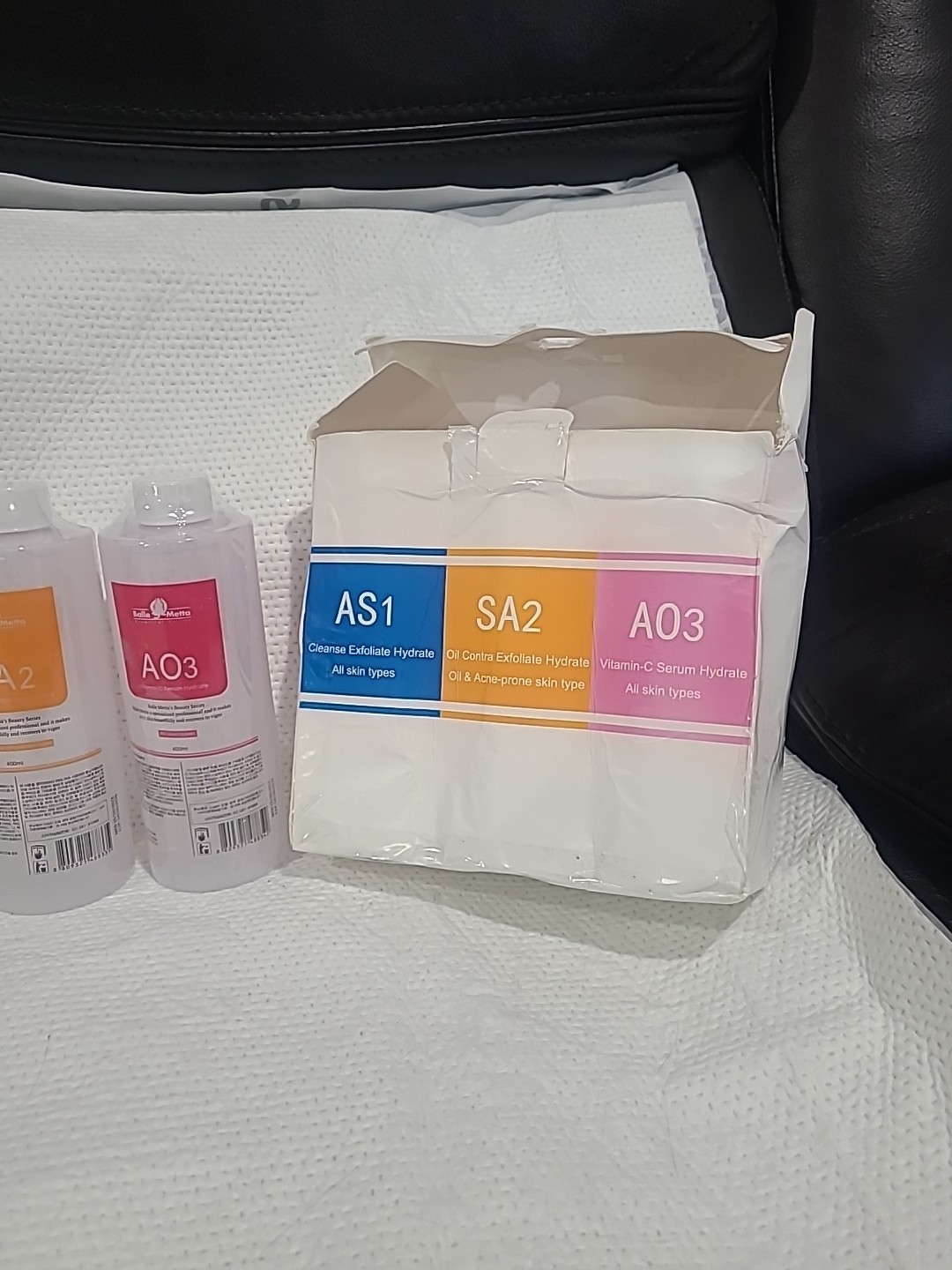 Balle Metta’s AS1 SA2 AO3 Aqua Peeling Solution, 400ml, Exp. 10/2026