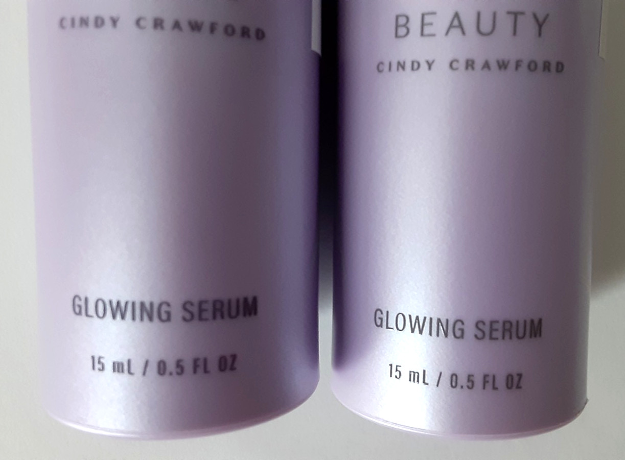 Lot of 2 – Meaningful Beauty Cindy Crawford Glowing Serum 15mL 0.5 fl oz – New