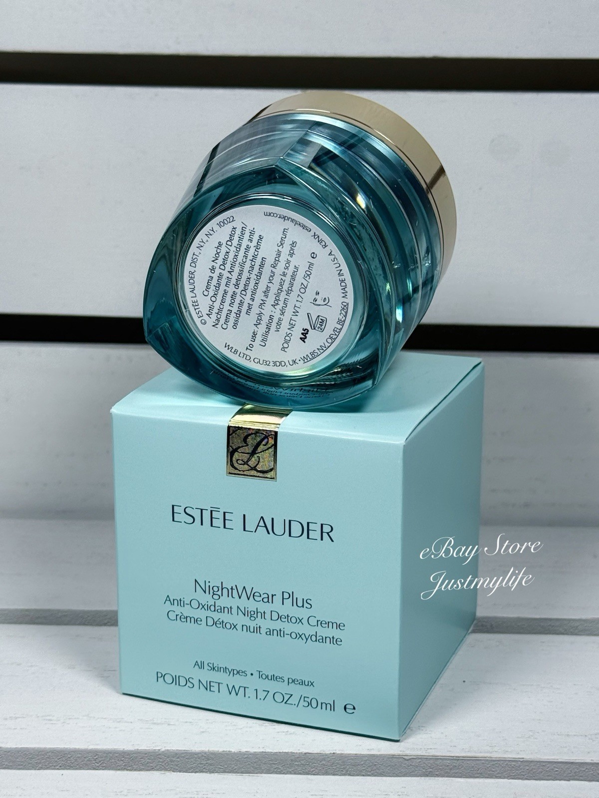 Estee Lauder NightWear Plus Anti-Oxidant Night Detox Creme, Full Size 1.7oz, NIB