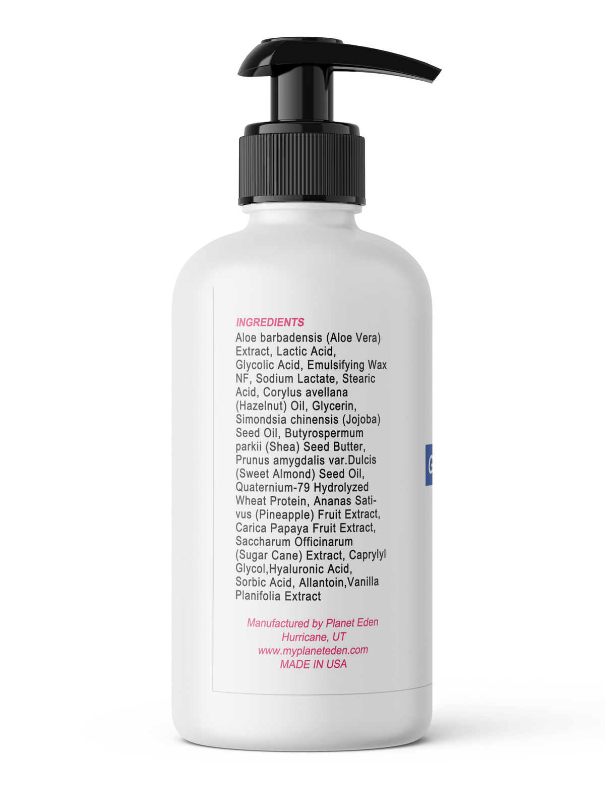 Planet Eden 20% Gly-Lactic Glycolic & Lactic Exfoliating Lotion 8 OZ Bottle