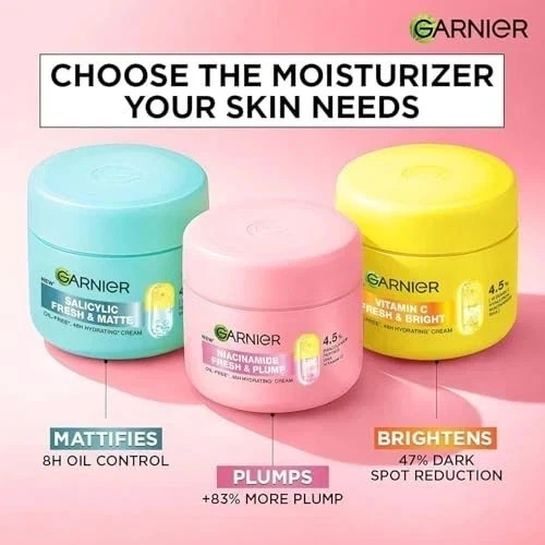 Garnier Niacinamide Sorbet Moisturizer 45g Oil Control Hydration