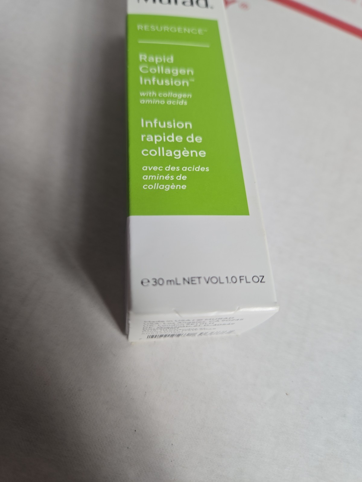 Murad Resurgence Rapid Collagen Infusion Step 2 Treat 1 oz 30mL NIB New!
