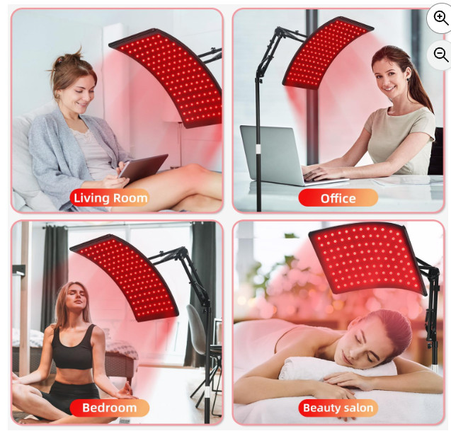 Viconor Red Light and NRI Light Therapy Panel For Face and Full Body 660nm-850nm
