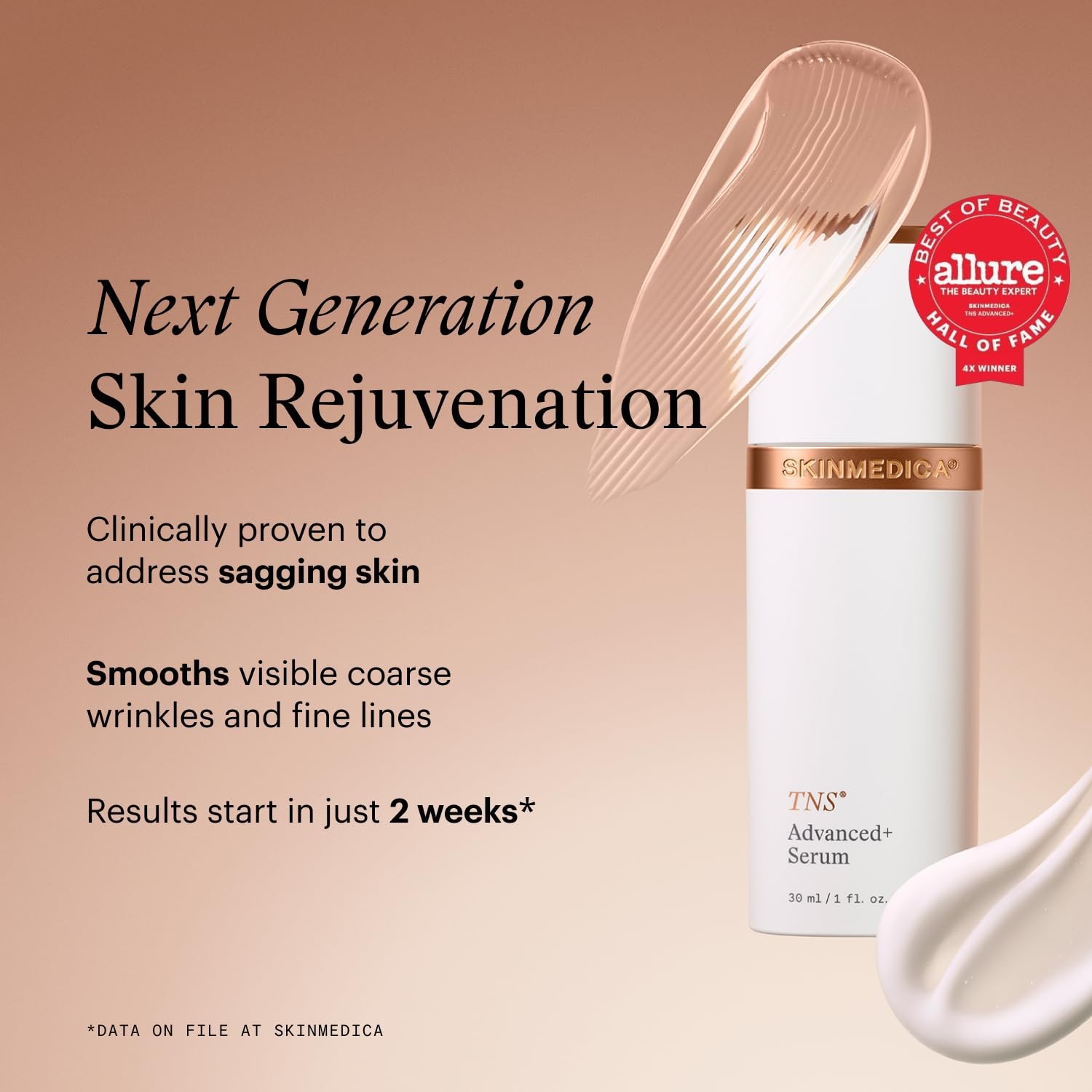 SkinMedica TNS Advanced+ Serum 28.4g 1oz AUTHENTIC NEW SEALED FAST SHIP