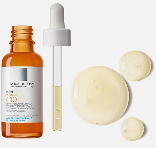 La Roche-Posay 10% Pure Vitamin C Serum Anti-Wrinkle and Anti-Aging EXP 2028