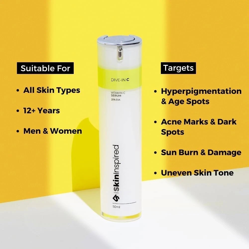 SkinInspired 20% EAA Vitamin C Serum For Soft Skin 50ml
