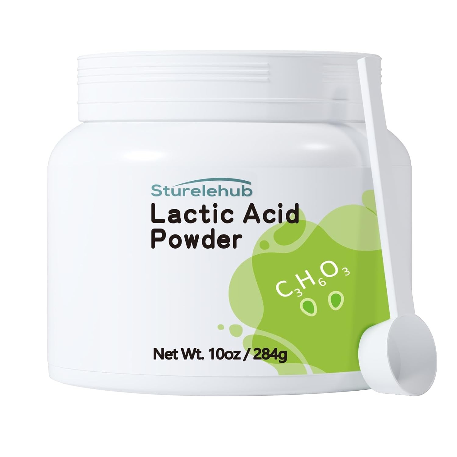 Lactic Acid Powder, 10OZ / 284G, Cosmetic Grade, Gentle Exfoliation, DIY Lactic