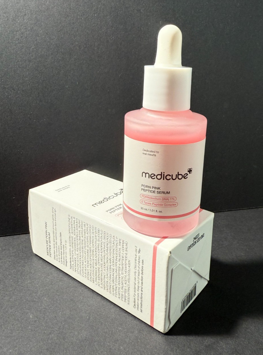 5K Positive Review! Free US Ship! Medicube PDRN Pink Peptide Serum 30ml