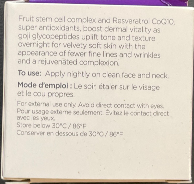 Andalou Night Repair Cream Anti Aging 1.7 oz
