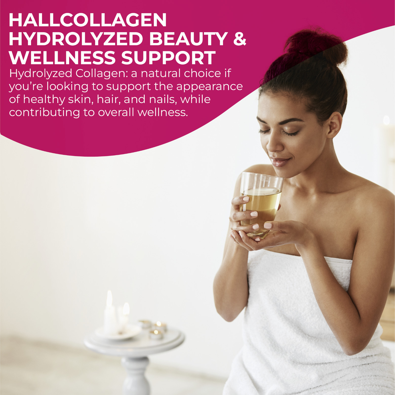 Collagen Pro vitality Plus Vitamin C | Liquid Hydrolyzed Collagen 16oz