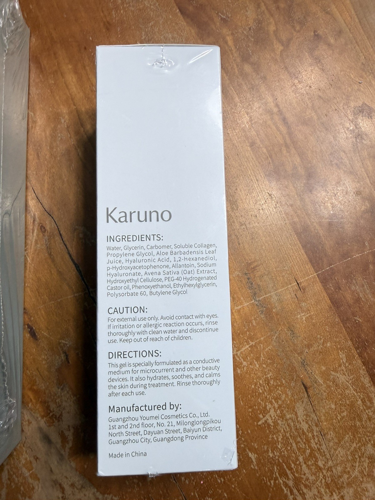 NEW Anti-ageing device with EMS, radio frequency, light therapy and vibration.