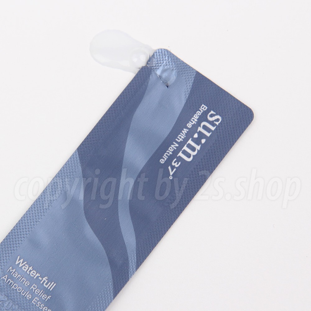 SU:M37 Water-Full Marine Relief Ampoule Essence 1ml x 40pcs SUM37