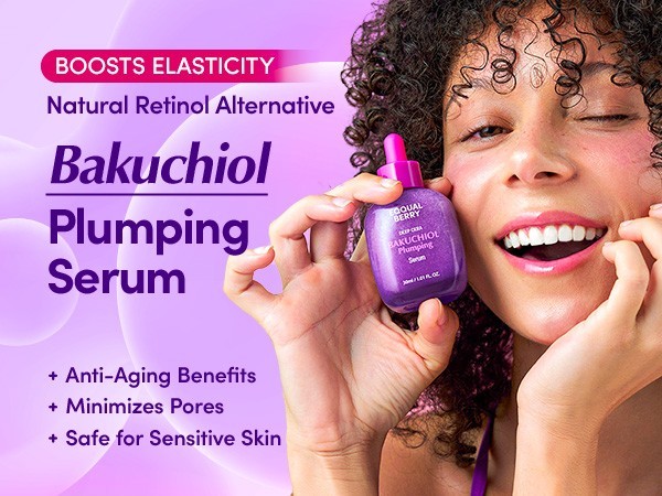 EQQUALBERRY Bakuchiol Plumping Serum 30ml