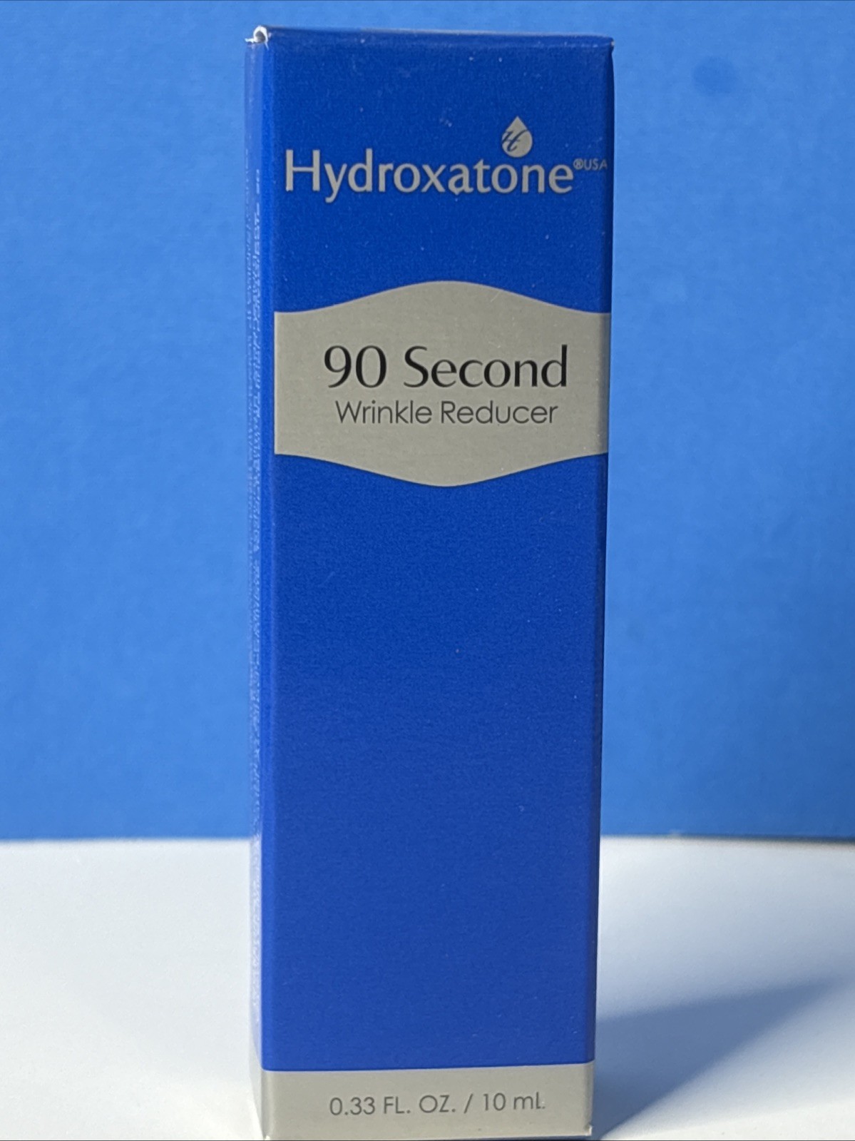 Hydroxatone 90 Second Wrinkle Reducer 0.33 Fl. Oz Tube Sealed – NEW 