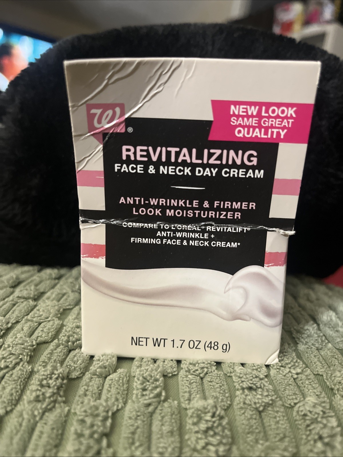 Revitalizing Face & Neck Day Cream Anti-wrinkle &firmer Look Moisturizer 1.7 Oz