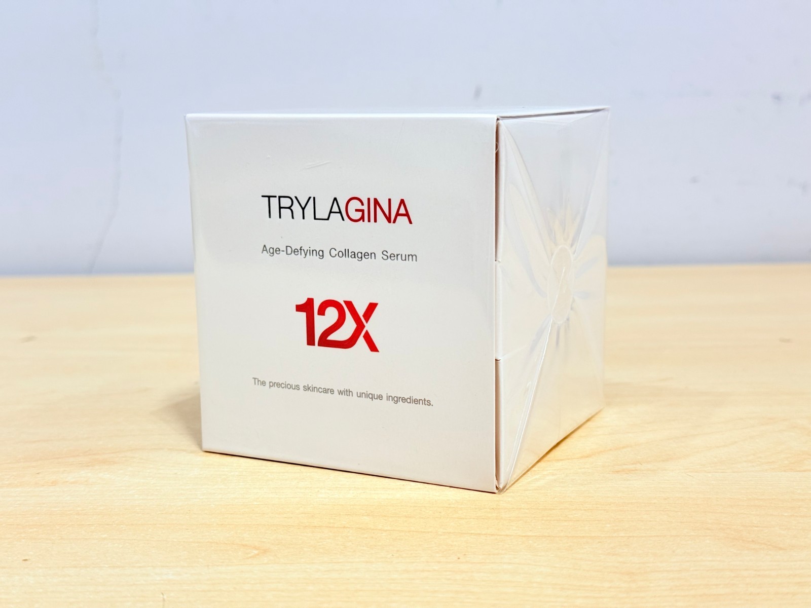 4Boxes 30g Trylagina Age-Defying Collagen Serum 12X Moisturizing Anti-Wrinkle