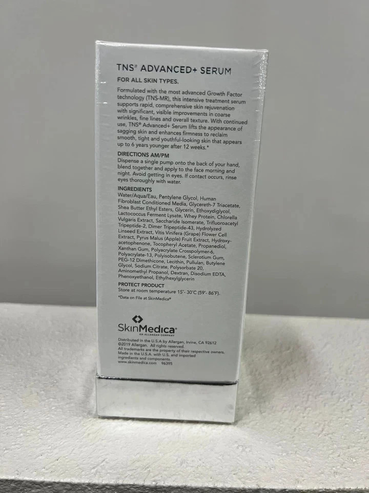 SkinMedica TNS Advanced Serum – 1 oz Exp 2027 Sealed GUARANTEED