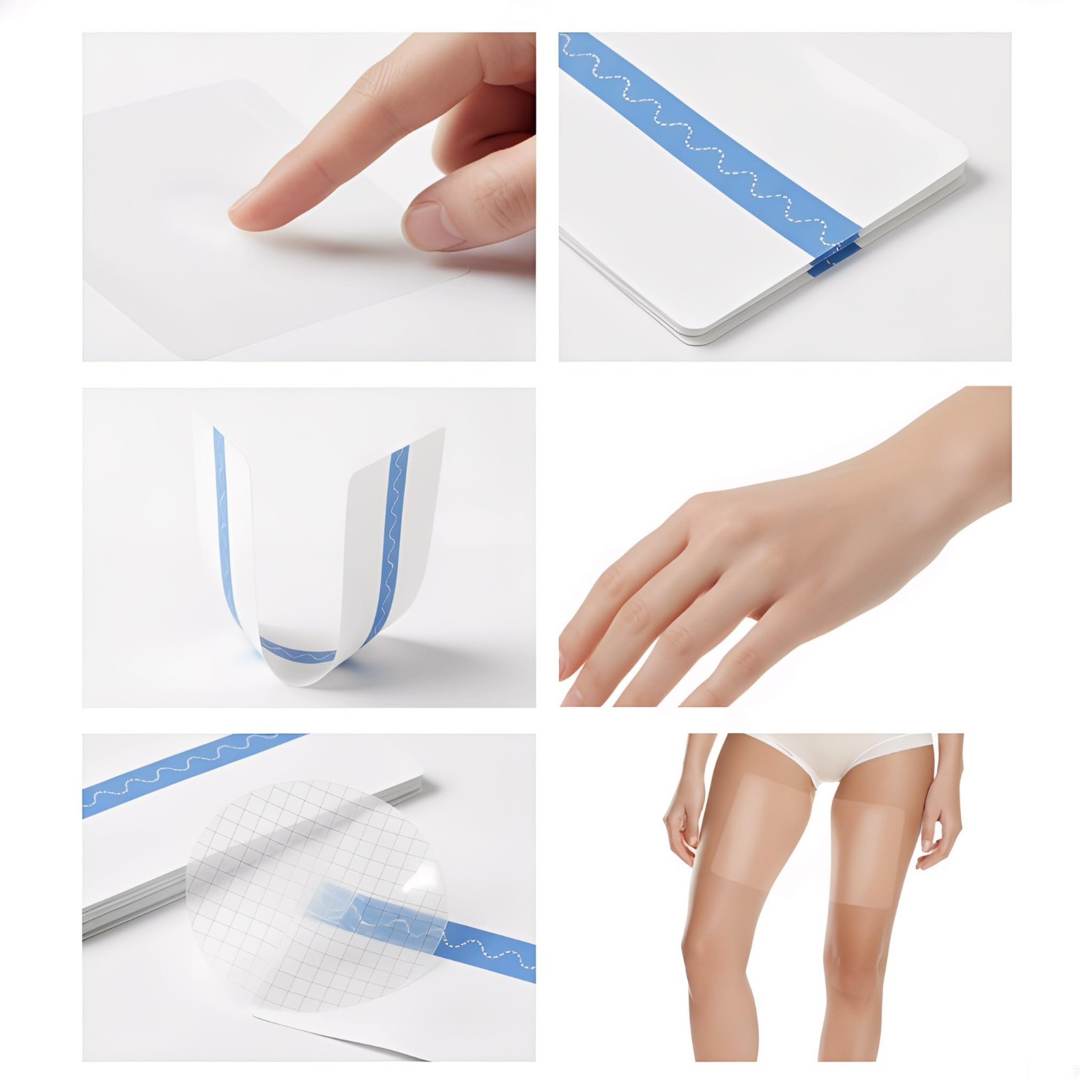 30 Pcs Thigh Lift Tape – Instant Skin Firming, Sweat-Resistant, All-Day Comfort