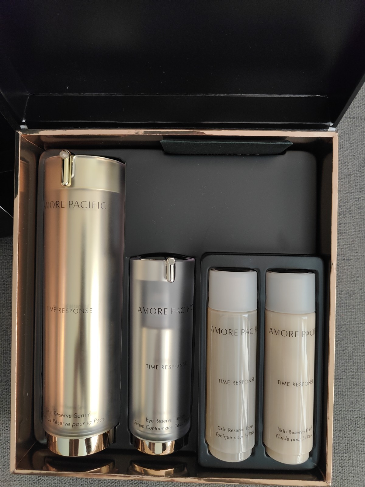 Amore Pacific Time Response Skin Reserve Serum AbsoluTea Collection Set New