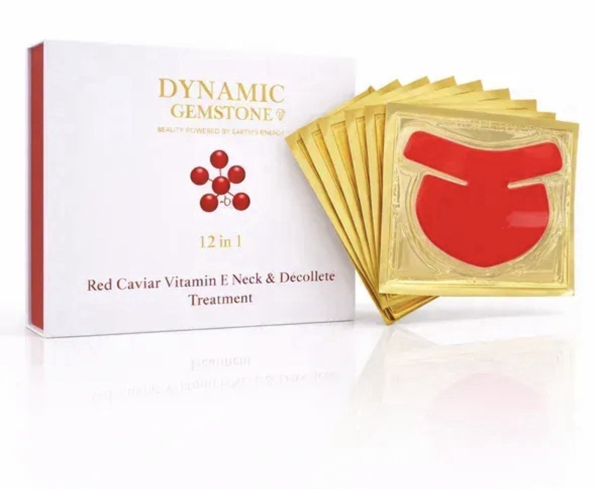 Dynamic Gemstone Red Caviar Vitamin E Neck & Décolleté Treatment 1 year supply