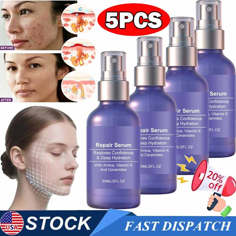 1-5 PCS Reunoa Repair Serum Ceramide Serum With Ceramides, Vitamin K, And Arnica