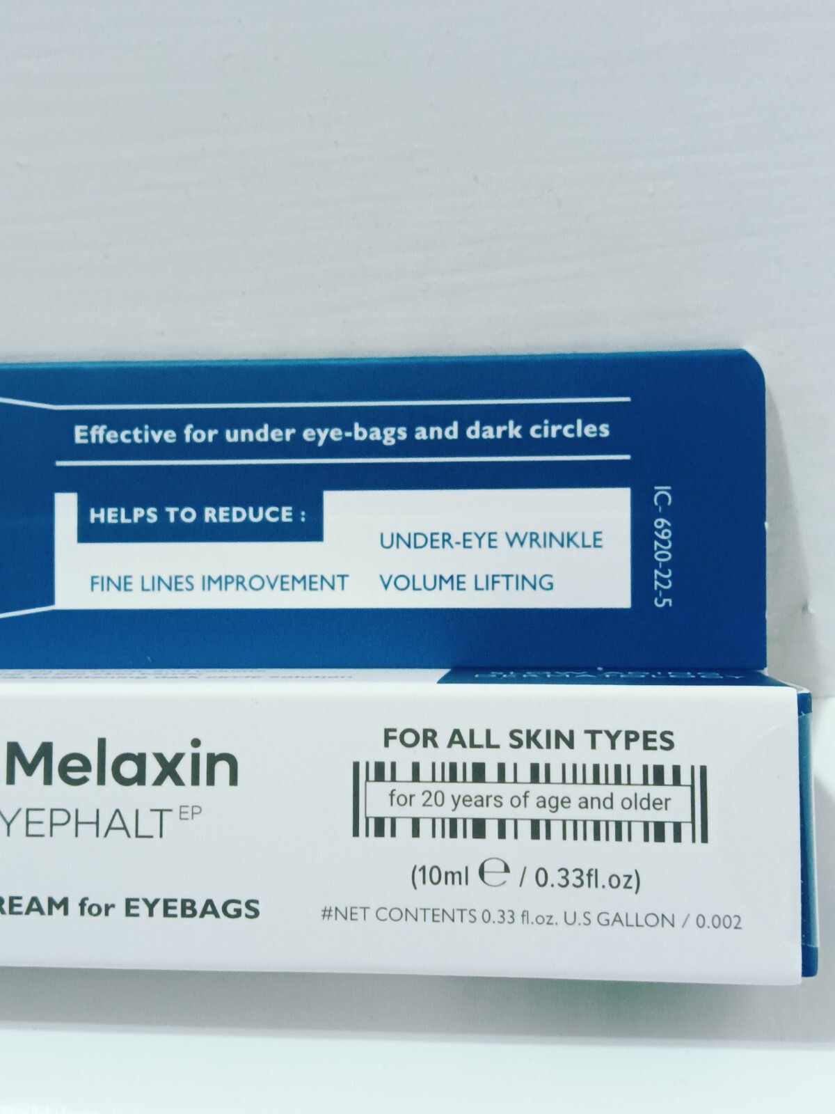 [Dr. melaxin] Eyephalt Eyecream for Eyebags, K-beauty , 10ml