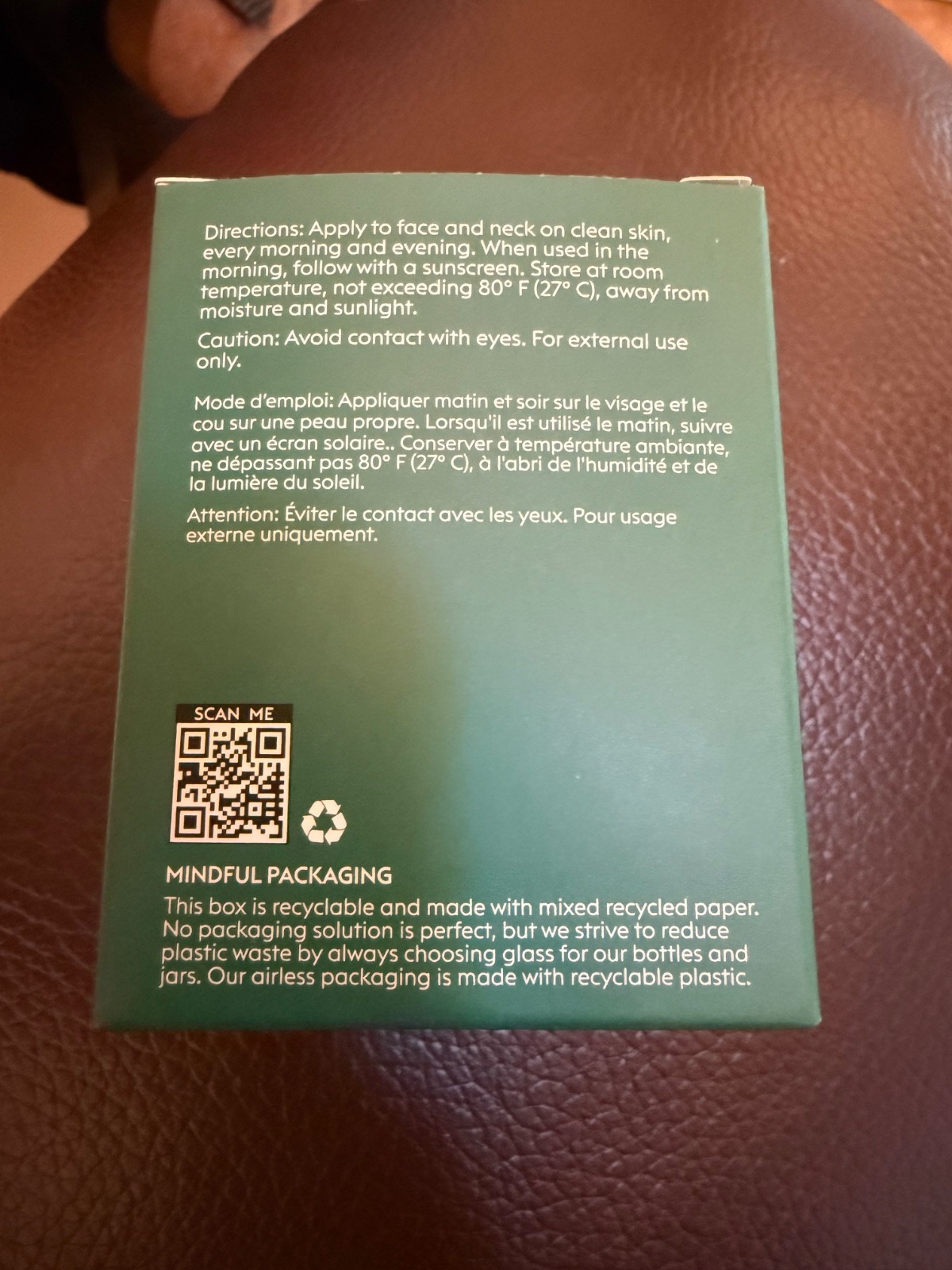 Farsali The Reset Renewal Fluid Cream Full Size 1 fl oz/ 30 mL