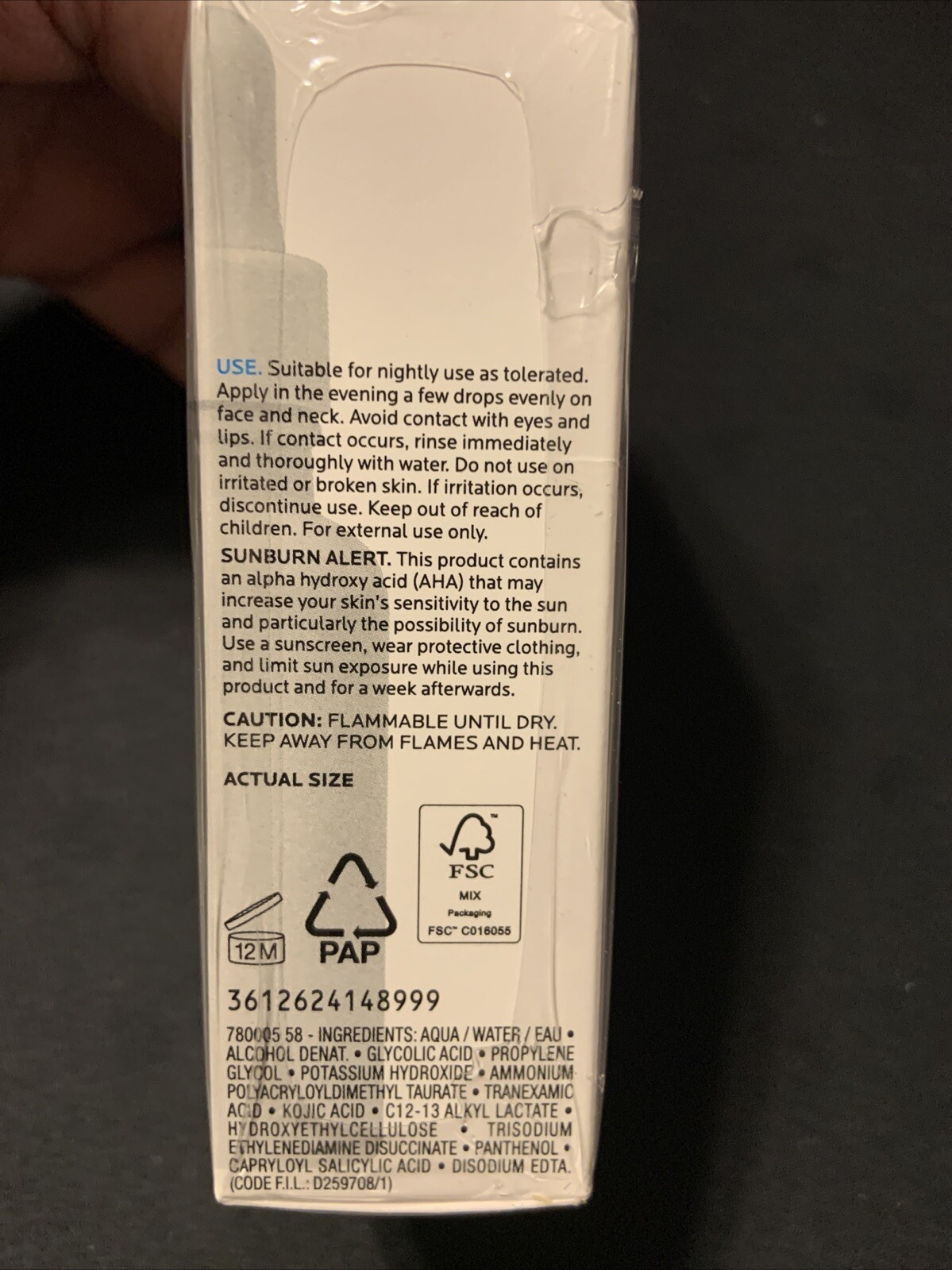 La Roche-Posay Glycolic B5 Serum Dark Spot Corrector Exp 04/2026 NEW