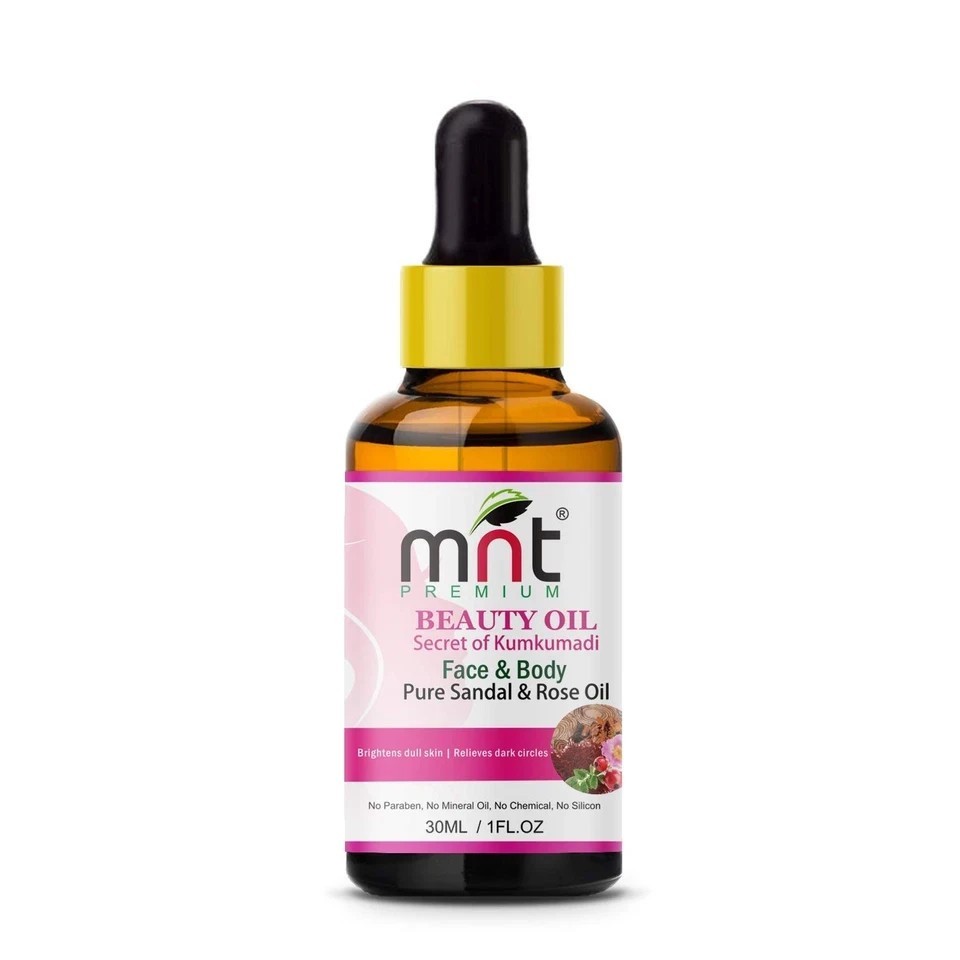 Mnt Kumkumadi Beauty Oil For Brightens Skin 30ml