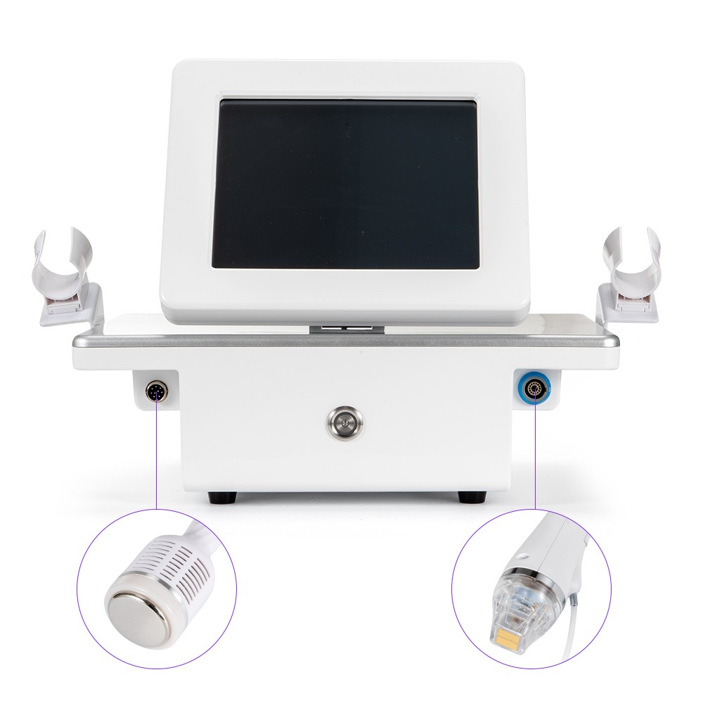 2 in 1 RF Micro-n-eedle Machine Cold Hammer Scars Spot Removal Skin Lifting Spa