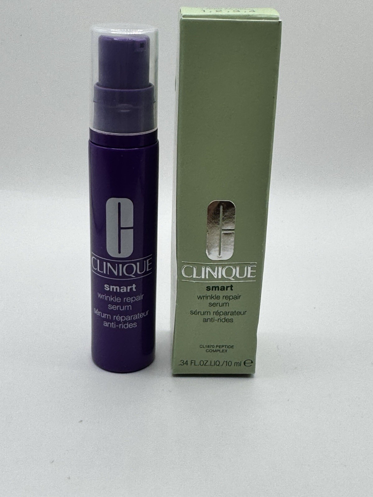 Clinique Smart Wrinkle Repair Serum Peptide Complex Very Dry-Oily 0.34 oz/10ml
