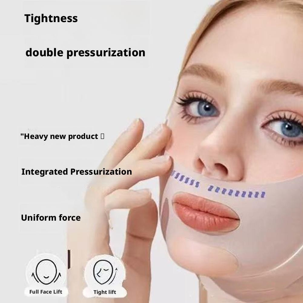 Face Slimming Bandage V Line Face Shaper Double Chin Reducer Face Lifting Belt A