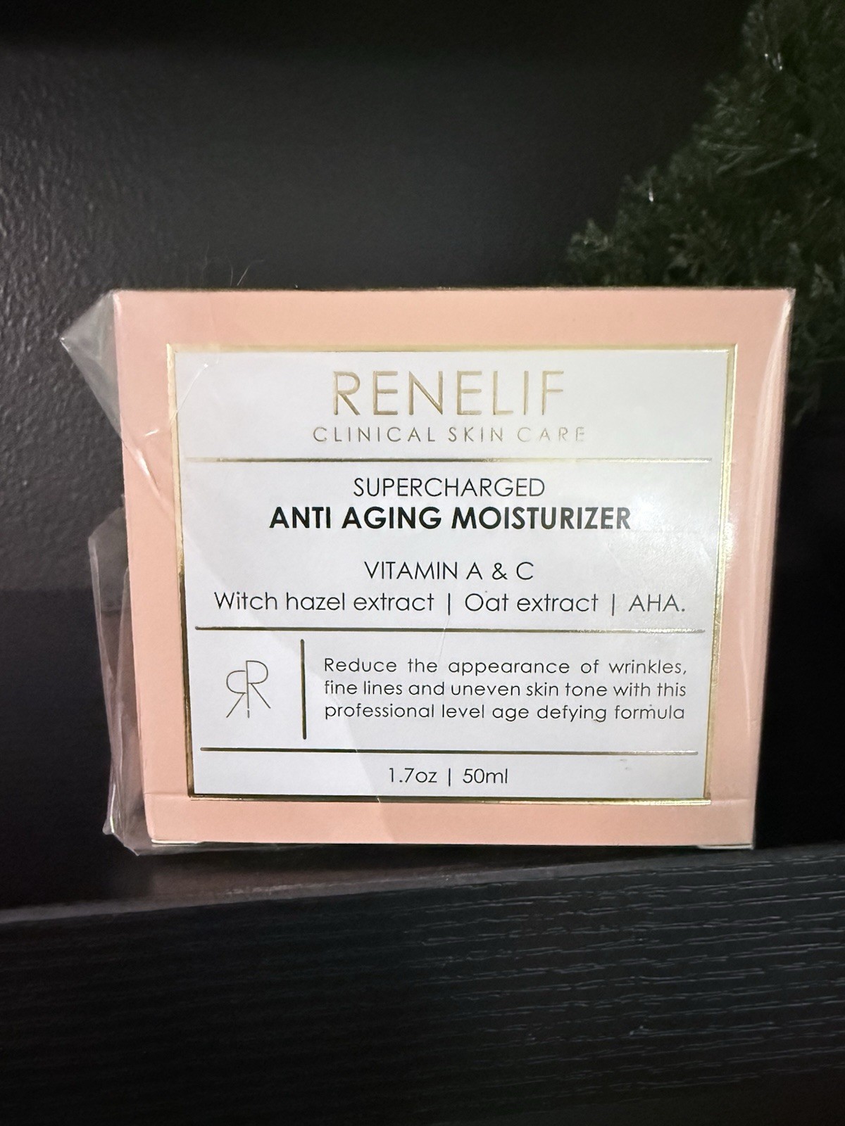 Renelif Anti Aging Moisturizer Vitamin A & C Oat Extract AHA New