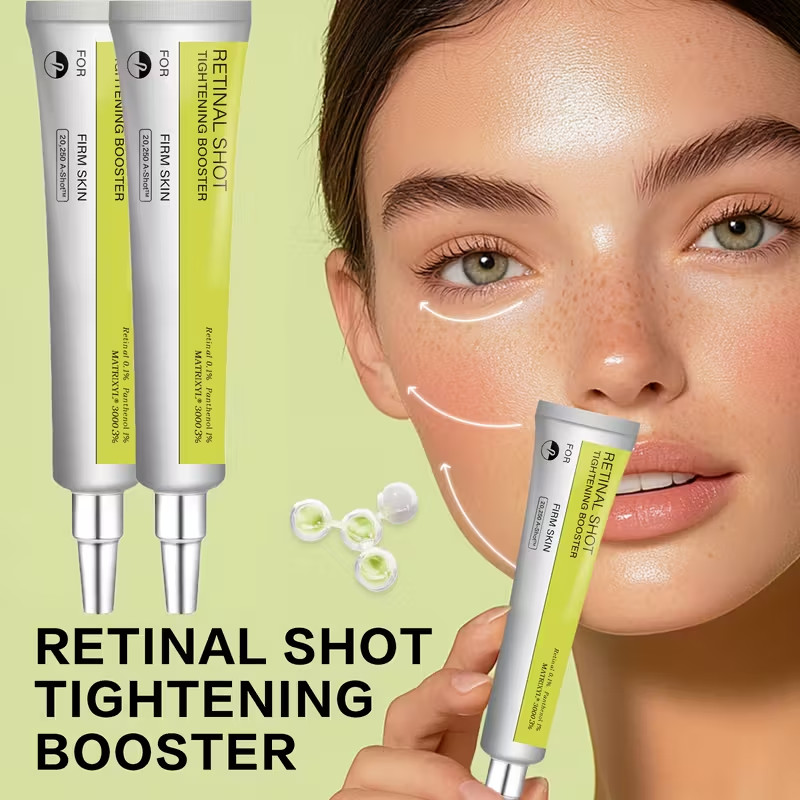 3Pcs High-Performance Retinal Shot Booster Tightening Vita-A Eye Cream Unisex US