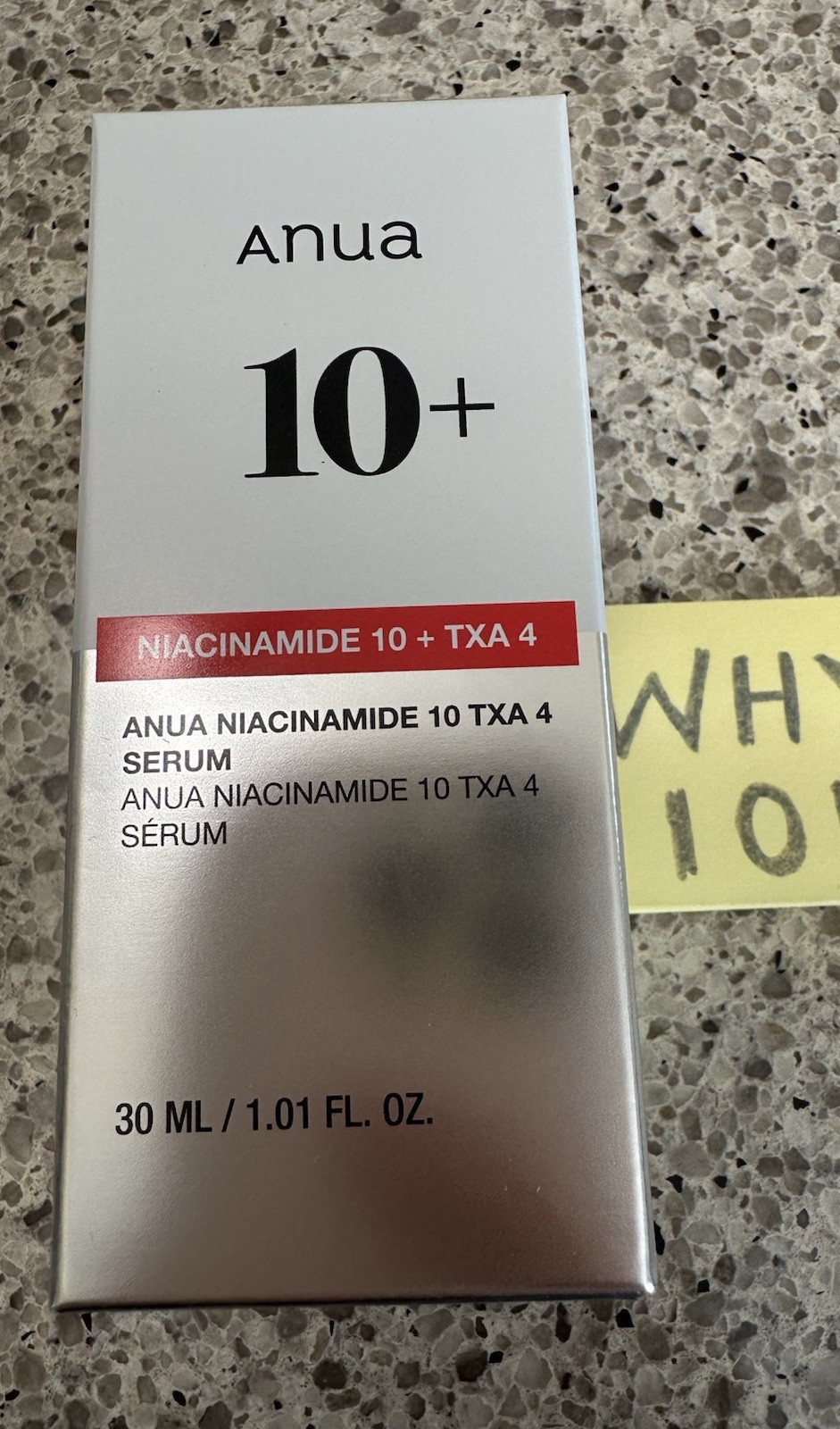 Anua Niacinamide 10% + TXA 4% Tranexamic Acid Serum 1oz/30mL FULL SZ EXP 6/2028