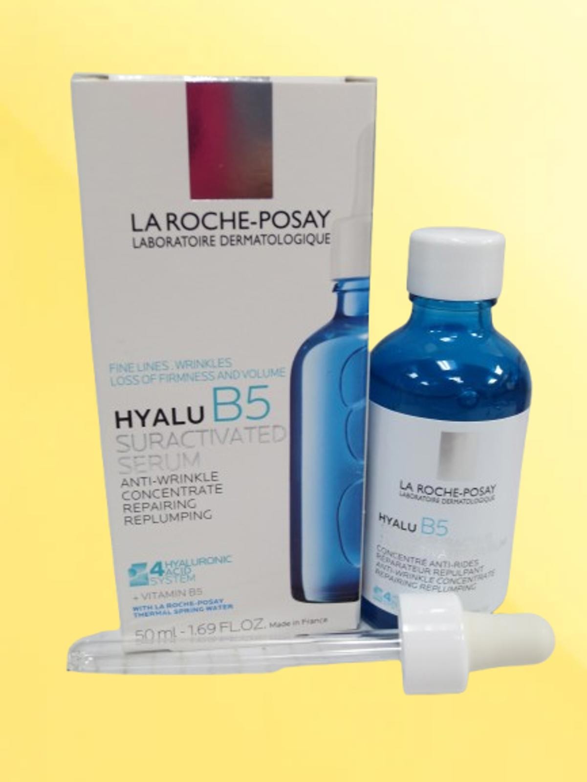 LA ROCHE POSAY HYALU B5 SURACTIVATED SERUM CONCENTRATE 1.69 OZ EXP: 2028 3PCS