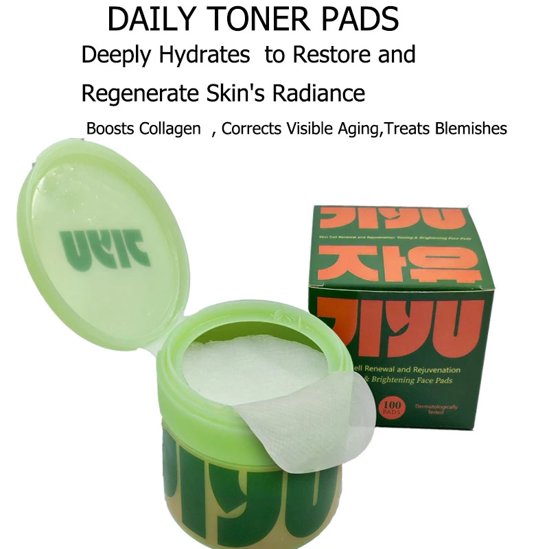 Skincare Anti-Aging, Dark Spot & Wrinkle Minimizing Toner Pads with Snail Mucin